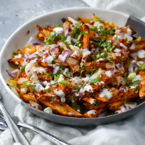 Cheesy Masala Chips