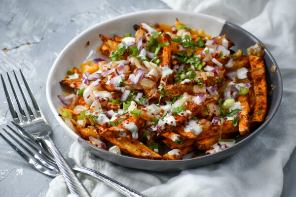 Cheesy Masala Chips