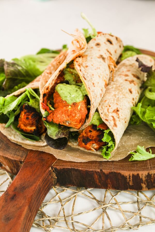 Grilled Chicken Tikka Wrap