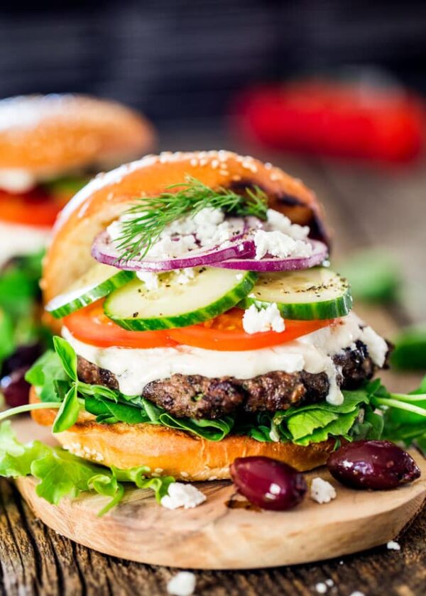 Cheese Lamb Burger